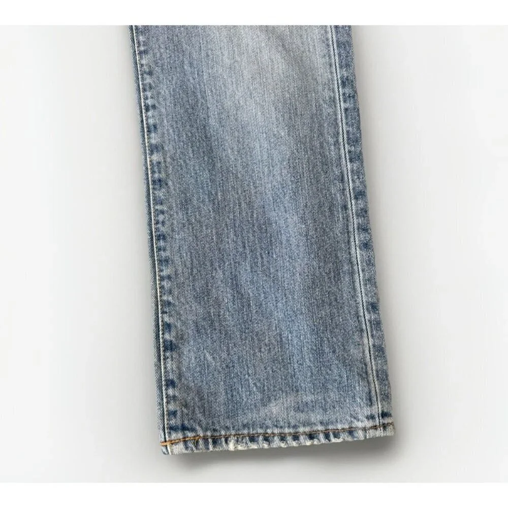 Polo Ralph Lauren Jeans 30x30 Light Wash Straight Fit Vintage Fade Denim